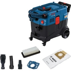 Прахосмукачка Bosch GAS 12-40 MA - 1200 W, 72 л/сек, 40 л